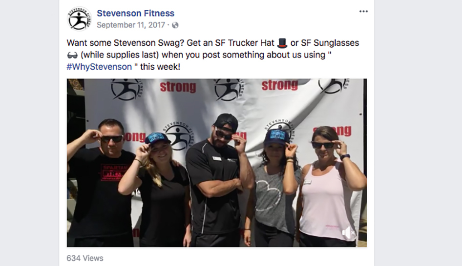 Sales Stevenson Fitness Coluna do Facebook