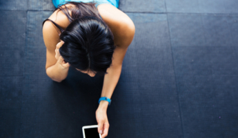 Vendas Marketing Coluna sobre smartphones