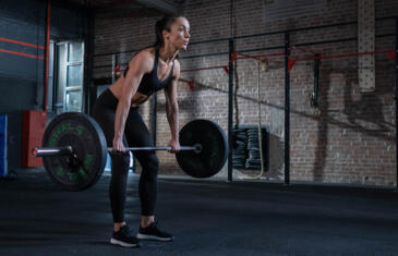 Página de recursos do estúdio mulher deadlift stock Coluna Pexel