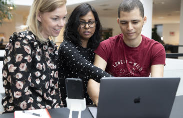 Coluna dos empregados do Exerp Tecnologia