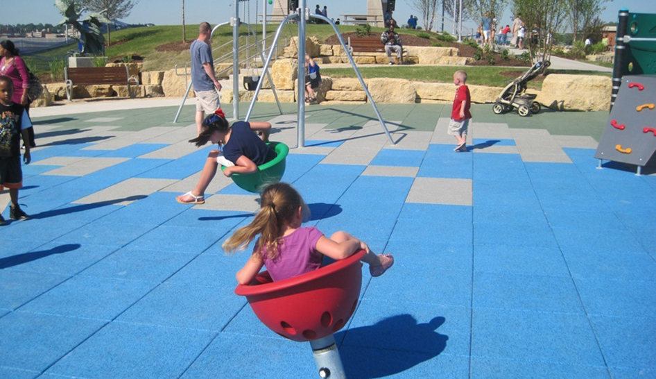 Instalações ecore kids outdoors parque infantil utilização limitada coluna