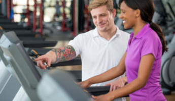Treino pessoal Homem Mulher Passadeira