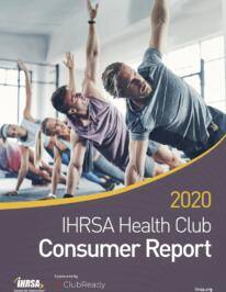 Capa do Relatório do Consumidor 2020 da IHRSA