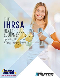 Capa do relatório do equipamento do Health Club Ihrsa